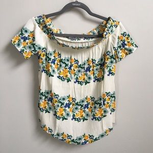Old Navy off the shoulder blouse